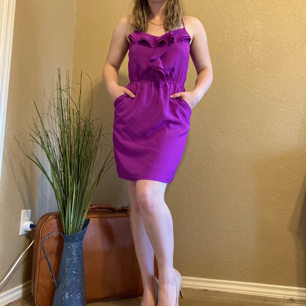 Purple dress